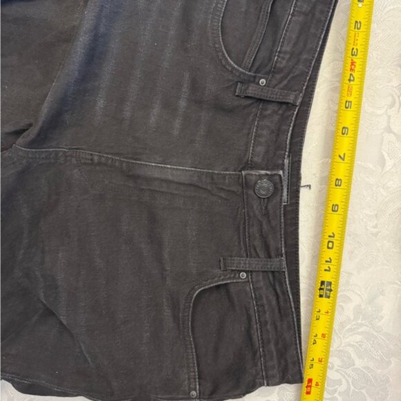 Kut From The Kloth Size‎ 10 High Rise Sienna Wide Leg Black Jeans Stretch - Picture 4 of 8